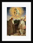 The Virgin and Child with St. George and St. Anthony the Abbot by Antonio Pisanello