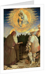 The Virgin and Child with St. George and St. Anthony the Abbot by Antonio Pisanello