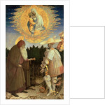 The Virgin and Child with St. George and St. Anthony the Abbot by Antonio Pisanello