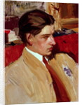 Self portrait in profile by Joaquin Sorolla y Bastida