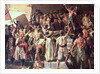 The Cry of the Palleter declaring was on Napoleon, 1884 by Joaquin Sorolla y Bastida