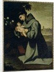 St. Anthony of Padua by Francisco de Zurbaran