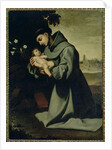 St. Anthony of Padua by Francisco de Zurbaran