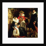The Artist and His Family in a Garden, c.1620-22 by Jacob Jordaens