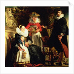 The Artist and His Family in a Garden, c.1620-22 by Jacob Jordaens