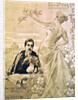 Commemorative Postcard of the first performance of the opera 'Tosca', by Giacomo Puccini 1900 by Anonymous
