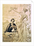 Commemorative Postcard of the first performance of the opera 'Tosca', by Giacomo Puccini 1900 by Anonymous