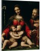 The Holy Family with the Infant St. John by Bernardino Luini
