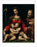 The Holy Family with the Infant St. John by Bernardino Luini