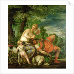 Venus and Adonis, 1580 by (1528-88) Veronese