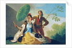 The Parasol, 1777 by Francisco Jose de Goya y Lucientes