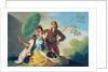 The Parasol, 1777 by Francisco Jose de Goya y Lucientes