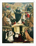The Apotheosis of St. Thomas Aquinas, 1631 by Francisco de Zurbaran
