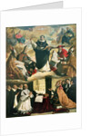 The Apotheosis of St. Thomas Aquinas, 1631 by Francisco de Zurbaran