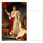 Napoleon in Coronation Robes, c.1804 by Francois Pascal Simon Baron Gerard