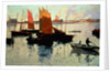 Evening Light at the Port of Camaret, 1892 by Charles Cottet