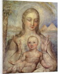 The Virgin and Child in Egypt, 1810 by William Blake
