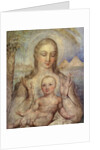 The Virgin and Child in Egypt, 1810 by William Blake