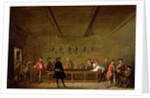 A Game of Billiards, c.1720-26 by Jean-Baptiste Simeon Chardin