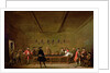 A Game of Billiards, c.1720-26 by Jean-Baptiste Simeon Chardin