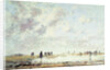 Low Tide at Etaples, 1886 by Eugene Louis Boudin