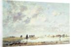 Low Tide at Etaples, 1886 by Eugene Louis Boudin