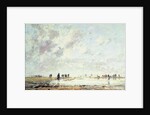 Low Tide at Etaples, 1886 by Eugene Louis Boudin