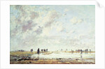 Low Tide at Etaples, 1886 by Eugene Louis Boudin