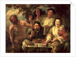The Satyr and the Peasants by Jacob Jordaens