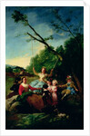 The Swing by Francisco Jose de Goya y Lucientes