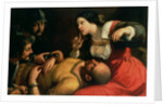 Samson and Delilah by Michelangelo Caravaggio