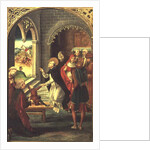 St. Dominic Resurrects a Young Boy by Pedro Berruguete