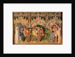 Scene from the Life of St. Francis from the Life of the Virgin and St. Francis Altarpiece by Nicolas Frances