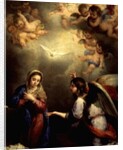 The Annunciation, 17th century by Bartolome Esteban Murillo