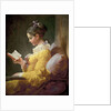 Young Girl Reading, c.1770 by Jean-Honore Fragonard