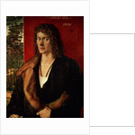 Portrait of Oswolt Krel, 1499 by Albrecht Dürer or Duerer