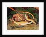 Still Life with a Salmon Trout, a Rod and a Net by Thomas Sedgwick Steele