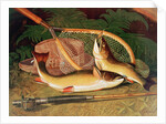 Still Life with a Salmon Trout, a Rod and a Net by Thomas Sedgwick Steele