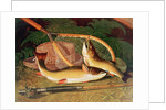 Still Life with a Salmon Trout, a Rod and a Net by Thomas Sedgwick Steele