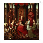 Mystic Marriage of St. Catherine and Other Saints by Hans Memling