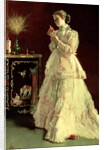 The Lady in Pink, 1867 by Alfred Emile Stevens