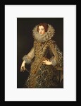 Portrait of Isabel of Bourbon, wife of Philip IV by Anonymous Anonymous