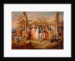 Ferdinand VII Disembarking in the Port of Santa Maria, 19th century by Jose Aparicio