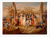 Ferdinand VII Disembarking in the Port of Santa Maria, 19th century by Jose Aparicio