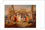 Ferdinand VII Disembarking in the Port of Santa Maria, 19th century by Jose Aparicio