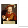Portrait of Edward VI as a child, c.1538 by Hans Holbein the Younger