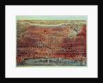 General View of Philadelphia, 1875 by N. and Ives J.M. Currier