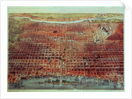 General View of Philadelphia, 1875 by N. and Ives J.M. Currier