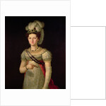 Portrait of Maria Josephine Amalia of Saxony by Francisco Lacoma