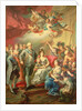 Paying Homage to Charles IV and his Family by Vicente Lopez y Portana